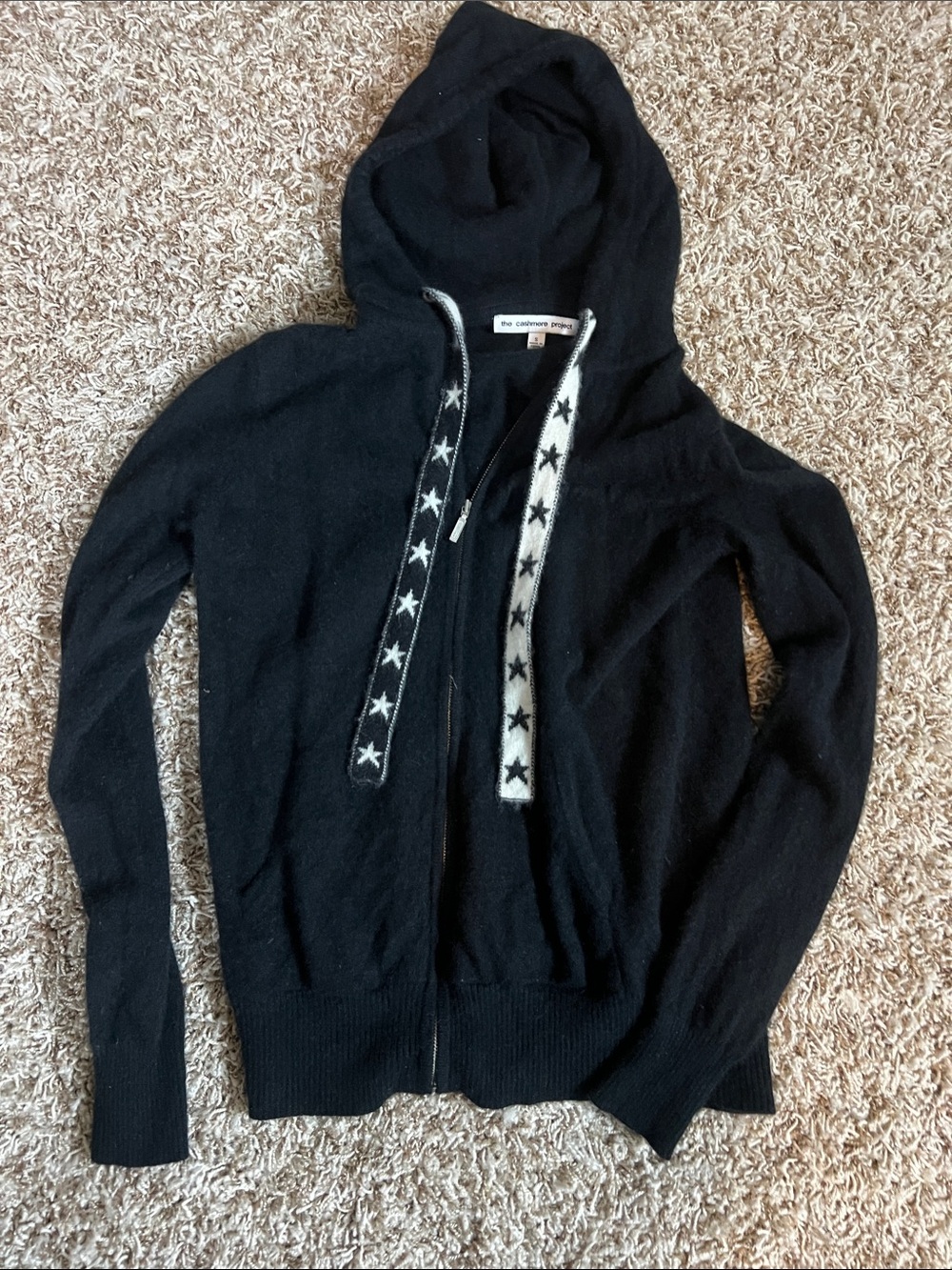 Cashmere Zip Hoodie